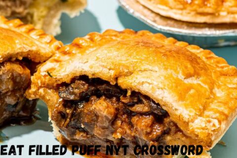 meat filled puff nyt crossword